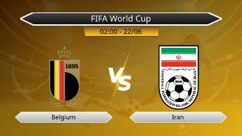 FIFA World Cup - Belgium vs Iran